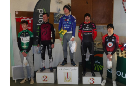 RESULTATS DU CYCLOCROSS DE GOND PONTOUVRE