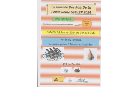 LES VOEUX DE LA PETITE REINE UFOLEP 2024